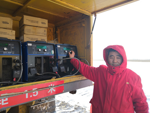 熊谷管道自动焊接设备中俄东线施工